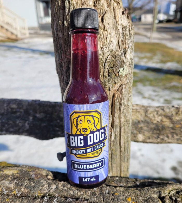 Big Dog Smokey Hot Sauce - Blueberry