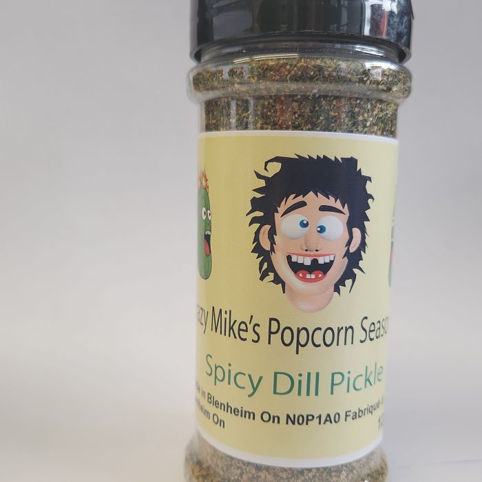 Crazy Mike's Spicy Dill Pickle Popcorn Seasoning